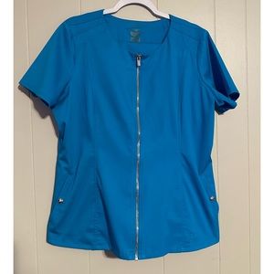 Jaanuu Scrubs Biker Top and Pant XL